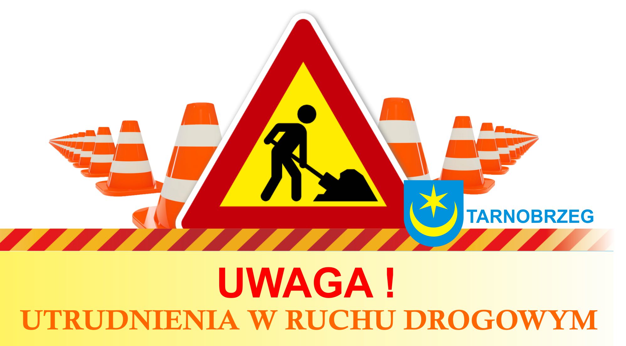 RDM informuje o czasowym zamknięciu odcinka remontowanej ul. Rusinowskiego w Tarnobrzegu
